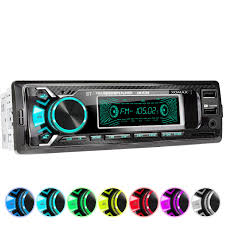 Auto-Radio Bluetooth LED 7 Colores