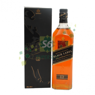 WHISKY JOHNNIE WALKER BLACK LABEL BOTELLA 1LT